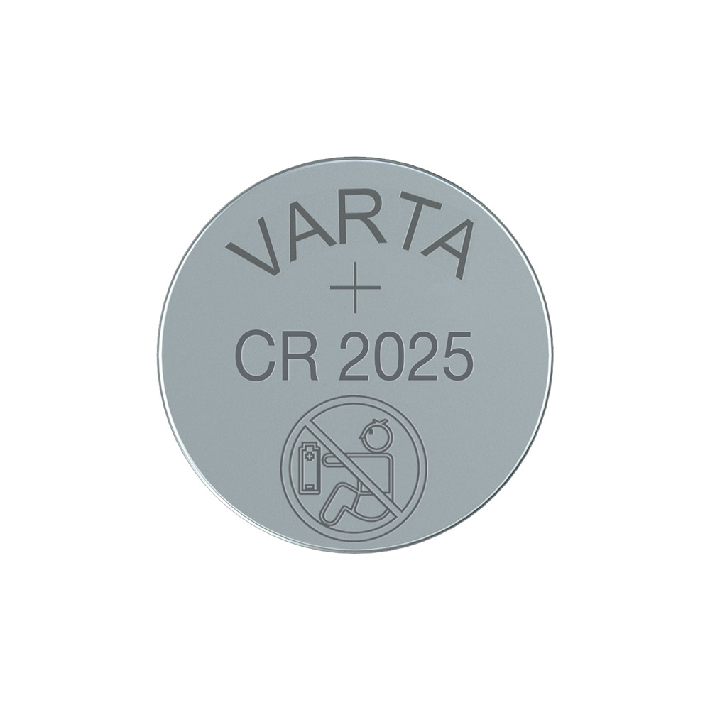 Produktbild för Varta 6025101415, engångsbatteri, CR2025, litium, 3 V, 5 st,...