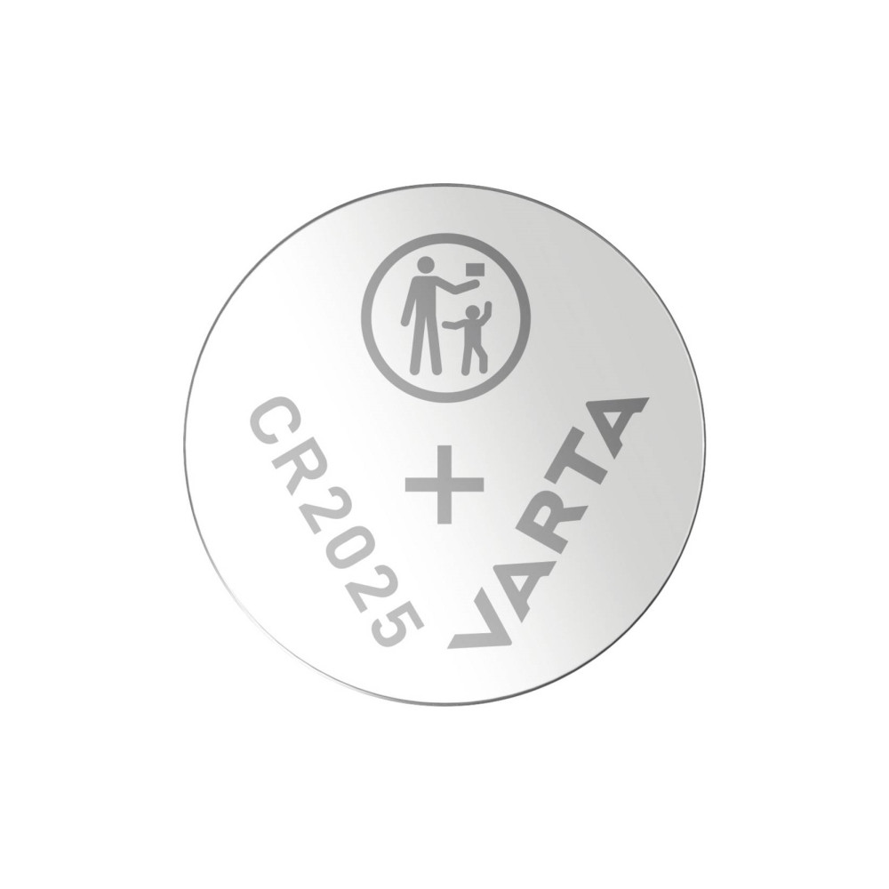 Produktbild för Varta 6025101415, engångsbatteri, CR2025, litium, 3 V, 5 st,...