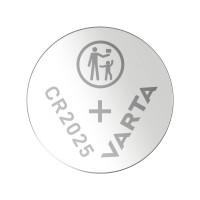Produktbild för Varta 6025101415, engångsbatteri, CR2025, litium, 3 V, 5 st,...
