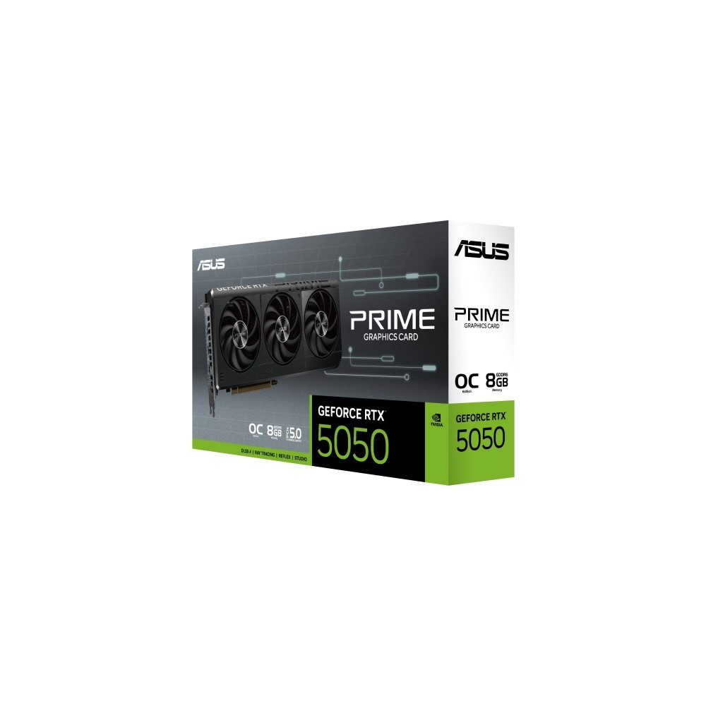 Produktbild för ASUS PRIME - OC Edition - grafikkort - GeForce RTX 5050 - 8 GB