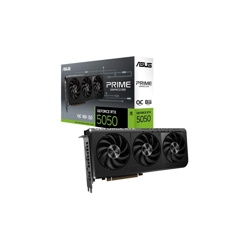 Produktbild för ASUS PRIME - OC Edition - grafikkort - GeForce RTX 5050 - 8 GB