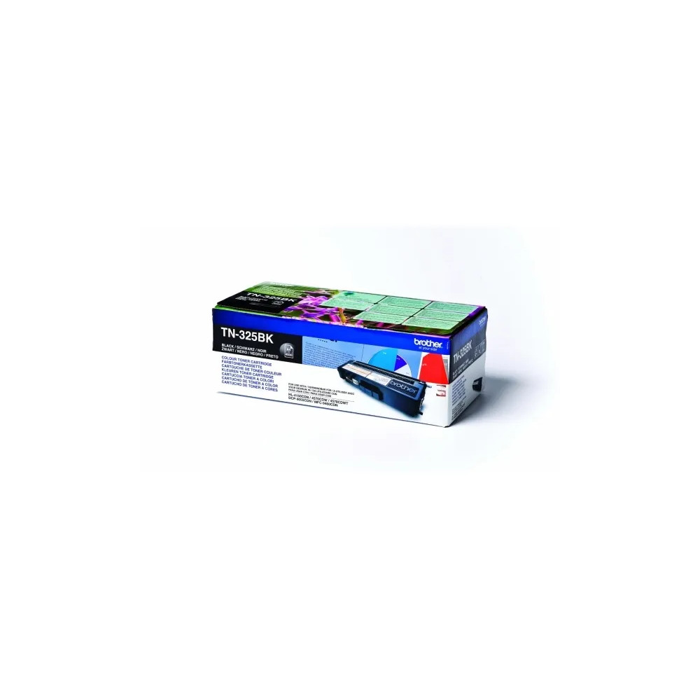 Produktbild för Brother TN325BK - Lång livslängd - svart - original - tonerkassett