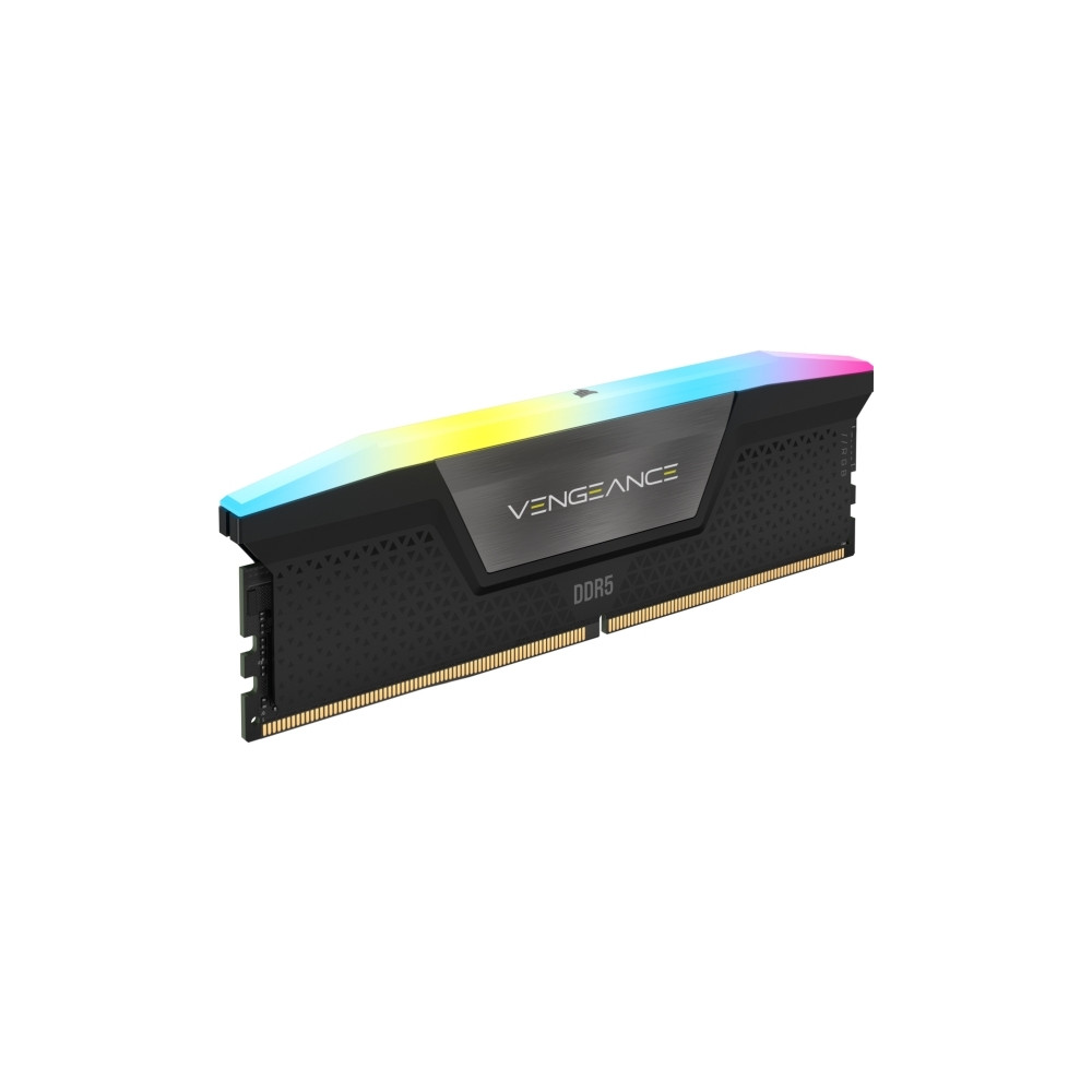 Produktbild för CORSAIR Vengeance RGB - DDR5 - sats - 192 GB: 4 x 48 GB - DIMM 288-pin - 5200 MHz / PC5-41600