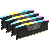 Produktbild för CORSAIR Vengeance RGB - DDR5 - sats - 192 GB: 4 x 48 GB - DIMM 288-pin - 5200 MHz / PC5-41600