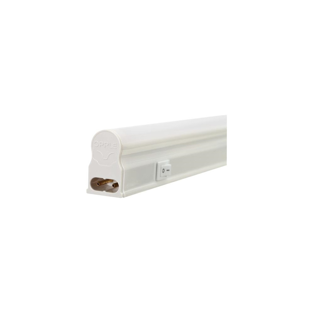 Produktbild för Opple T5 Batten S - vägg-/taklampa - LED - 13 W - vitt ljus - 4000 K - matt vit
