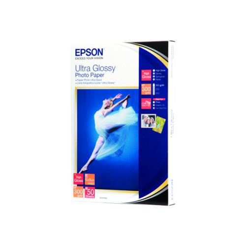 EPSON Epson Ultra Glossy Photo Paper - fotopapper - blank - 50 ark - 100 x 150 mm