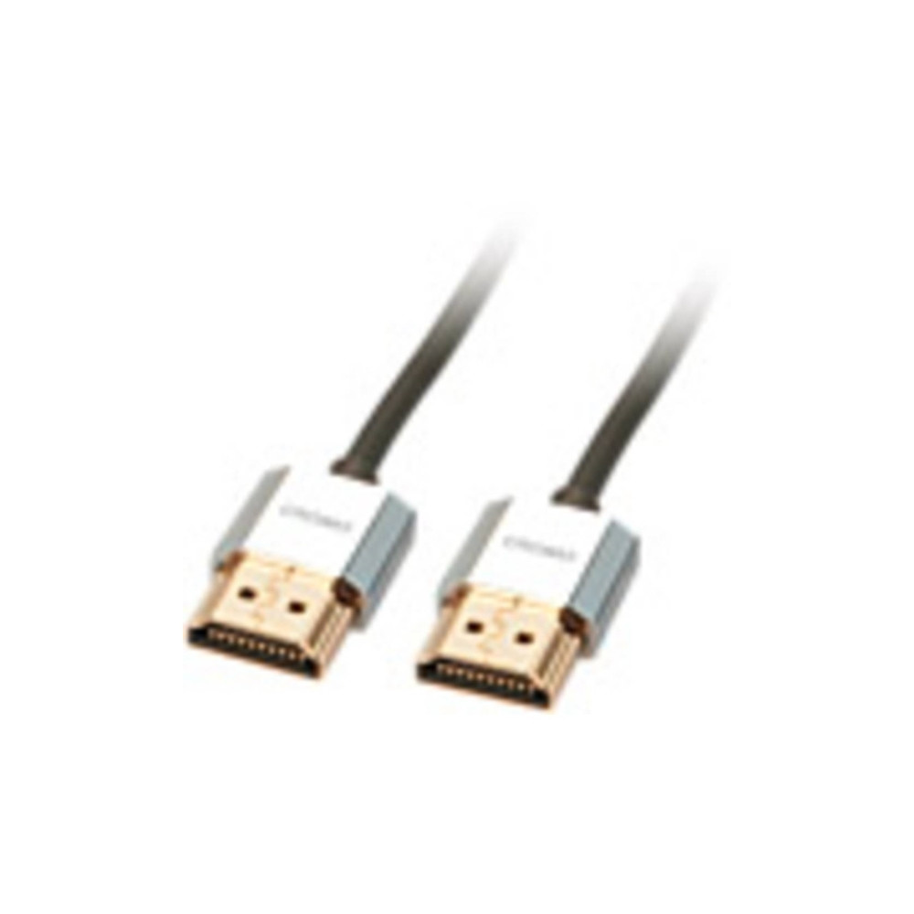 Produktbild för Lindy CROMO Slim High Speed HDMI Cable with Ethernet - HDMI-kabel med Ethernet - 1 m