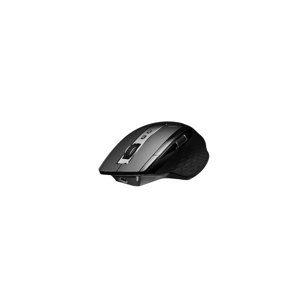 Produktbild för Rapoo MT750S - mus - 2.4 GHz, Bluetooth 4.0, Bluetooth 3.0 - svart