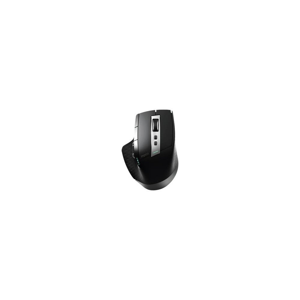 Produktbild för Rapoo MT750S - mus - 2.4 GHz, Bluetooth 4.0, Bluetooth 3.0 - svart