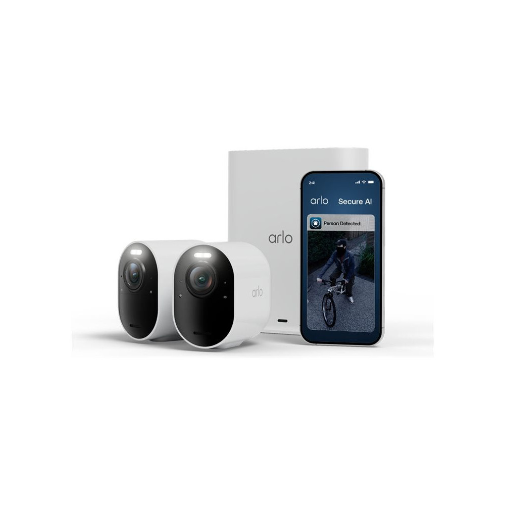 Produktbild för Arlo Ultra 3 - 2025 Edition - nätverksövervakningskamera - med VMB5000 SmartHub