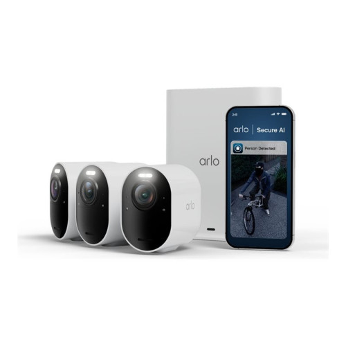 Arlo Arlo Ultra 3 - 2025 Edition - nätverksövervakningskamera - med VMB5000 SmartHub