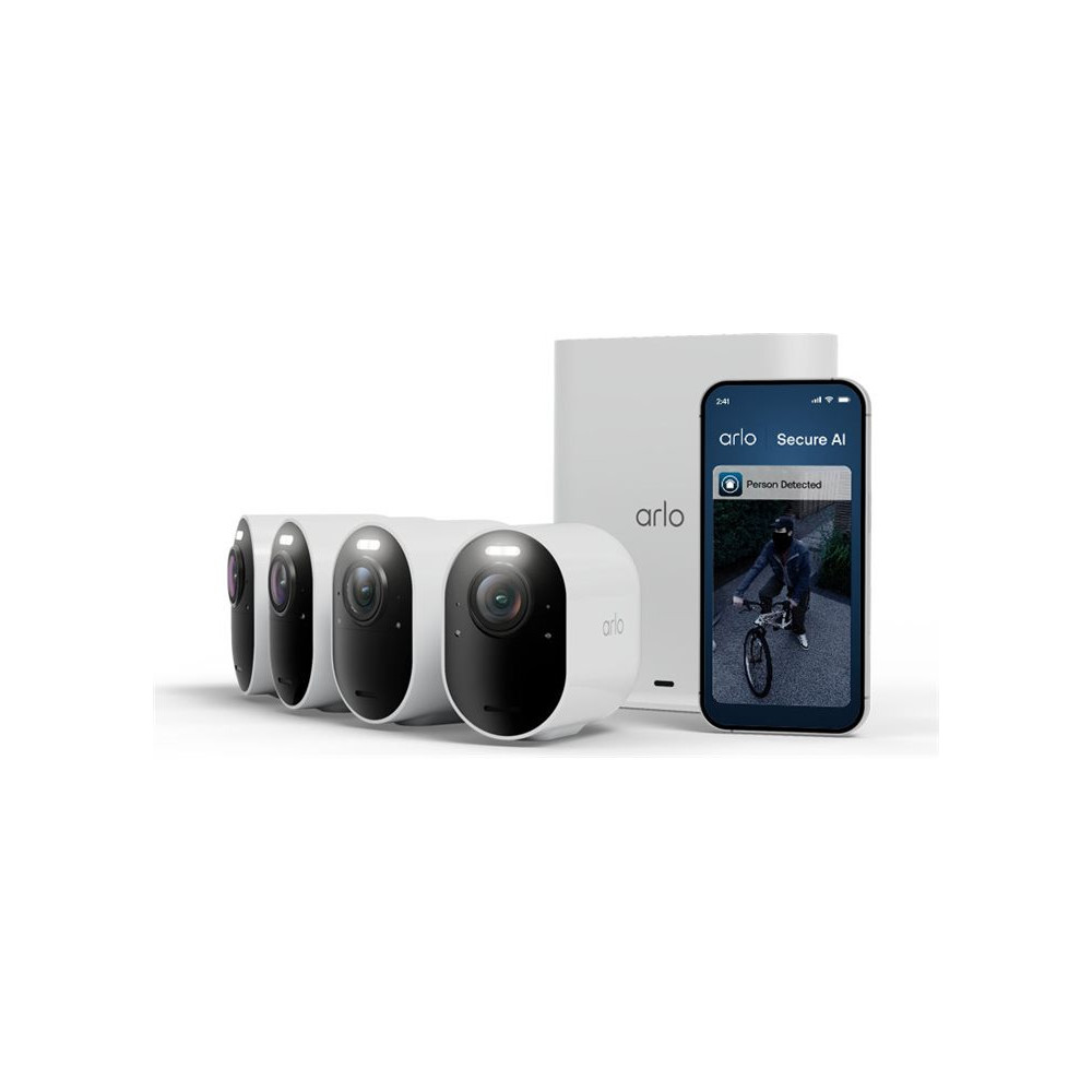 Produktbild för Arlo Ultra 3 - 2025 Edition - nätverksövervakningskamera - med VMB5000 SmartHub