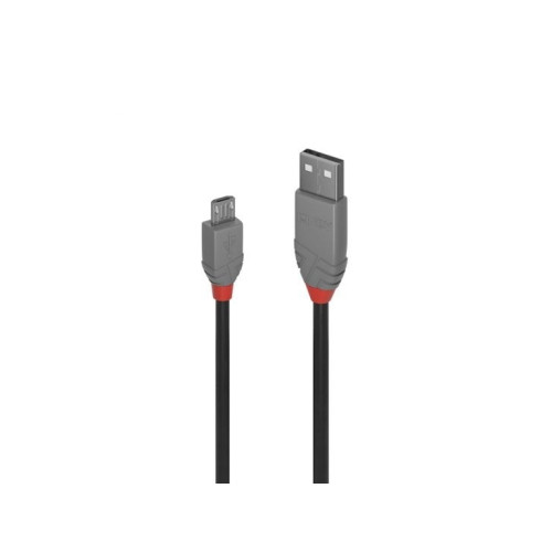 Lindy Lindy Anthra Line - USB-kabel - USB till mikro-USB typ B - 1 m