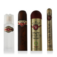 Produktbild för Giftset Cuba Royal Edt 100ml + Edt 35ml + Deospray 200ml + Aftershave 100ml