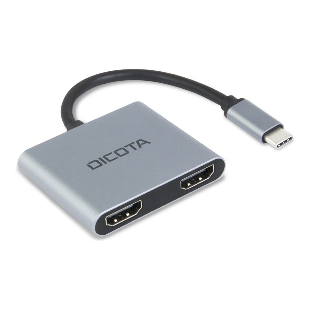 Produktbild för DICOTA 4-in-1 - dockningsstation - USB-C - HDMI