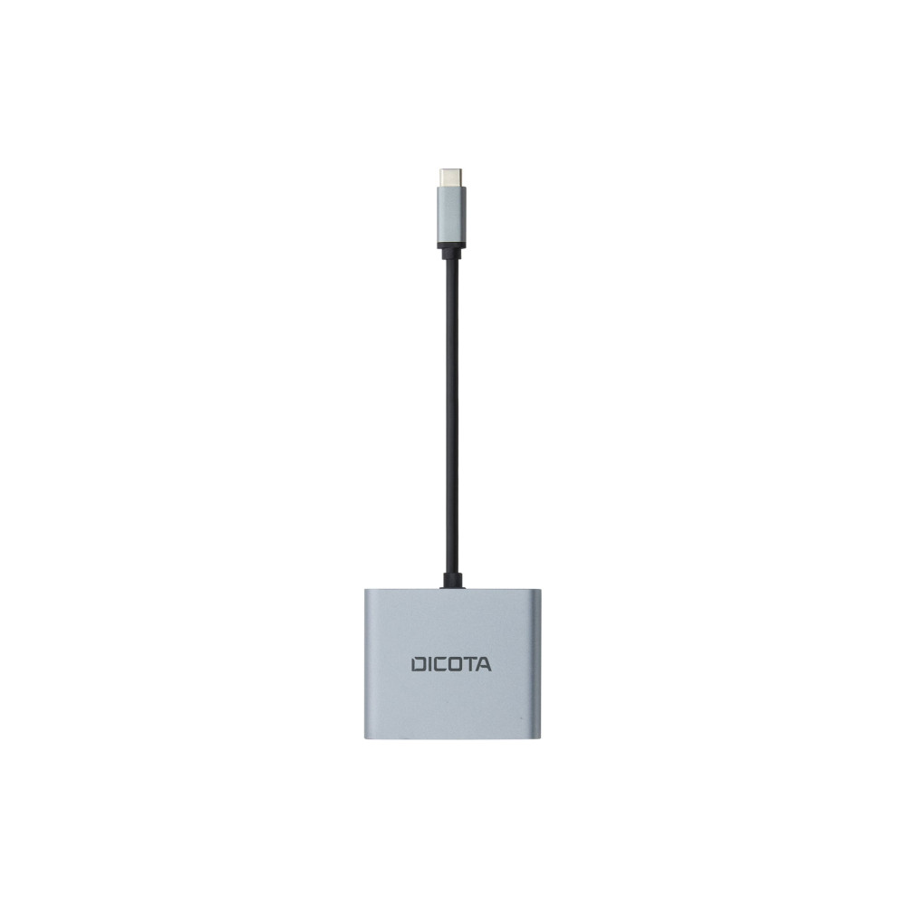 Produktbild för DICOTA 4-in-1 - dockningsstation - USB-C - HDMI