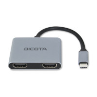 Produktbild för DICOTA 4-in-1 - dockningsstation - USB-C - HDMI
