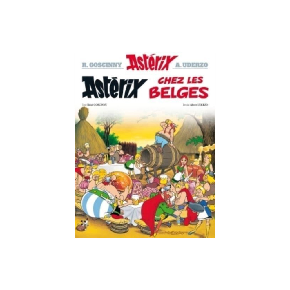 Produktbild för Asterix chez les Belges (inbunden, fre)
