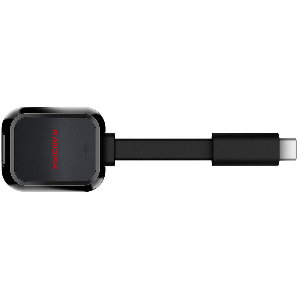 Produktbild för Minneskortsläsare QuickFlow MicroSD med USB-C