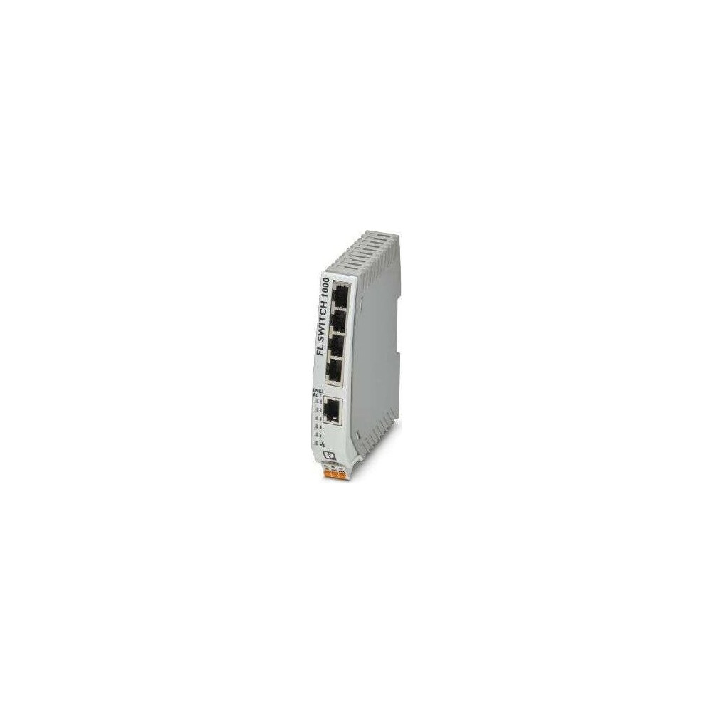 Produktbild för Phoenix FL SWITCH 1005N industriell Ethernet-switch (1085039...