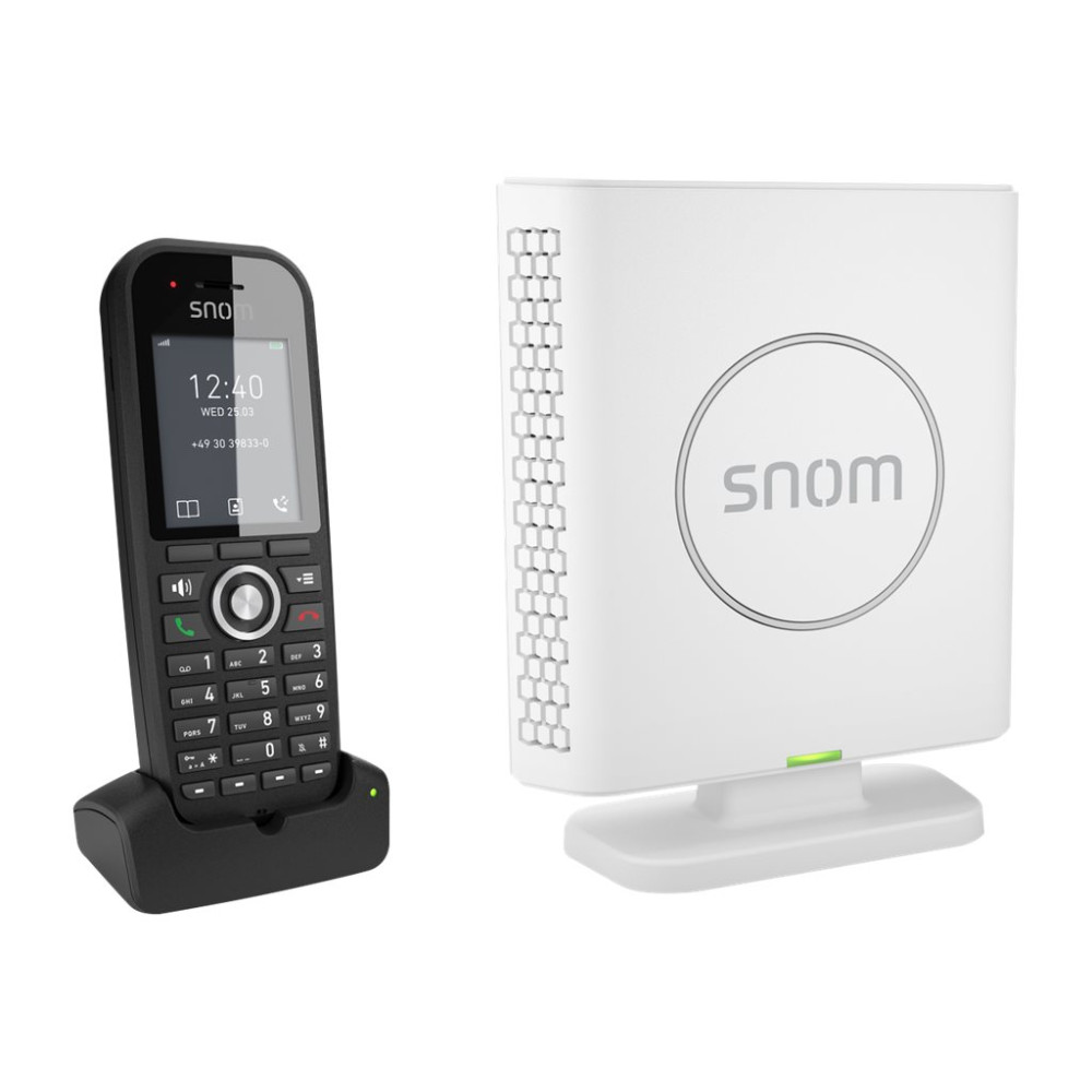 Produktbild för snom m430 - trådlös VoIP-telefon med nummerpresentation - 3-riktad samtalsförmåg
