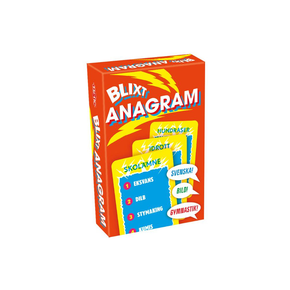Produktbild för Spel Blixt Anagram