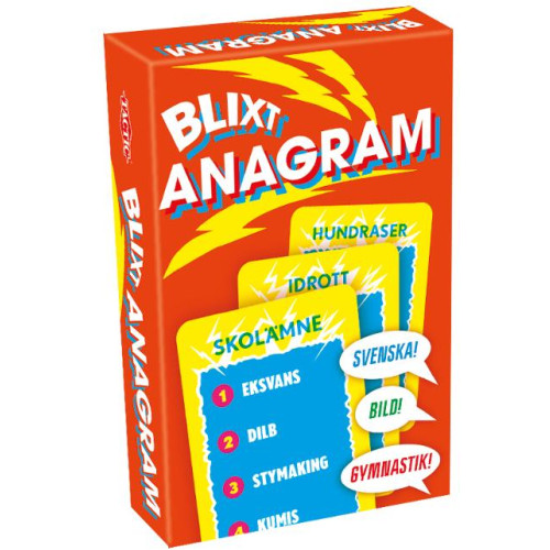 Tactic Spel Blixt Anagram