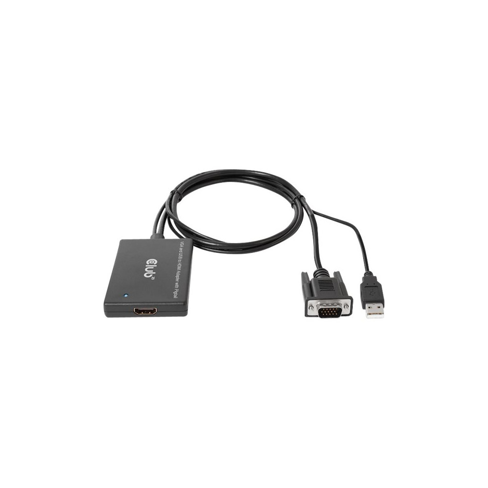 Produktbild för Club 3D videokort - HDMI / VGA - 60 cm