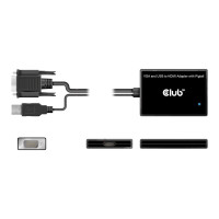 Produktbild för Club 3D videokort - HDMI / VGA - 60 cm