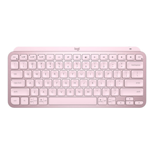 Logitech Logitech MX Keys Mini - tangentbord - QWERTY - amerikansk - rosa Inmatningsenhet