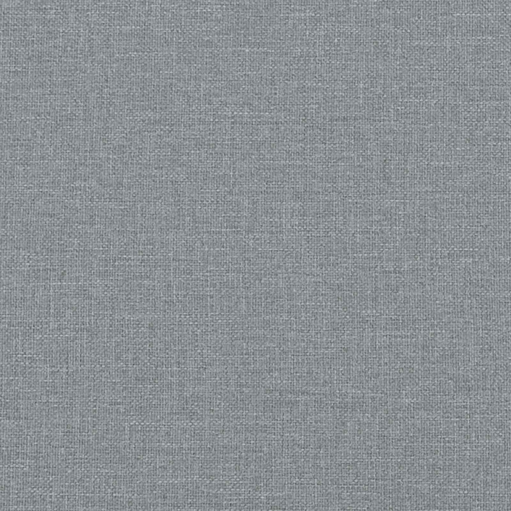Produktbild för Förvaringspall med kudde Ljusgrå 80 x 80 x 45 cm tyg