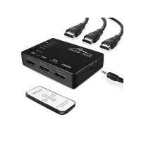 Produktbild för Media-Tech MT5207 - video-/ljudomkopplare - 5 portar