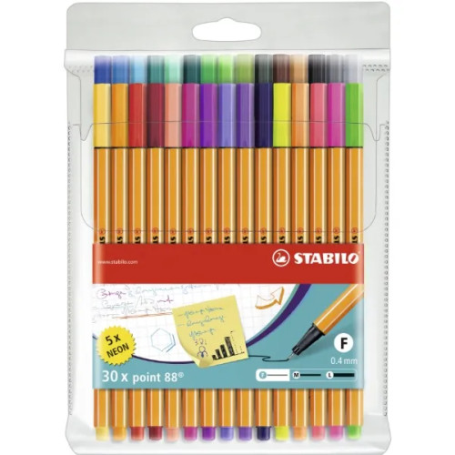 STABILO Stabilo Point 88 Fineliner 0,4 mm