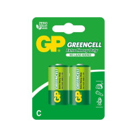 Produktbild för GP Batteries Greencell C, Engångsbatteri, C, Zinkklorid, 1,5...