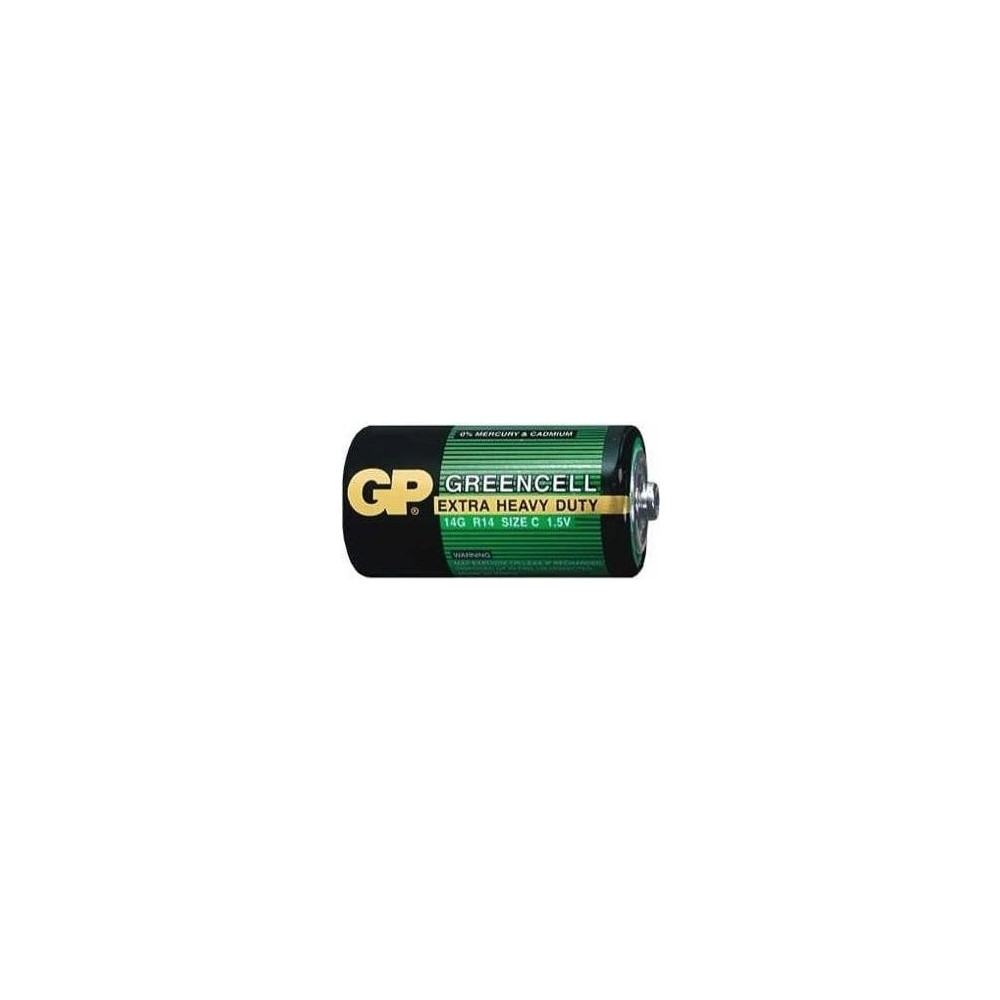 Produktbild för GP Batteries Greencell C, Engångsbatteri, C, Zinkklorid, 1,5...