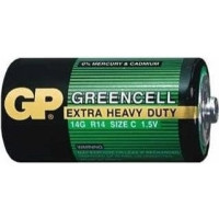 Produktbild för GP Batteries Greencell C, Engångsbatteri, C, Zinkklorid, 1,5...
