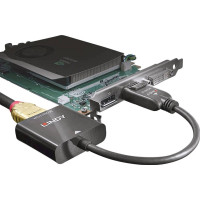 Produktbild för Lindy videokort - DisplayPort / HDMI