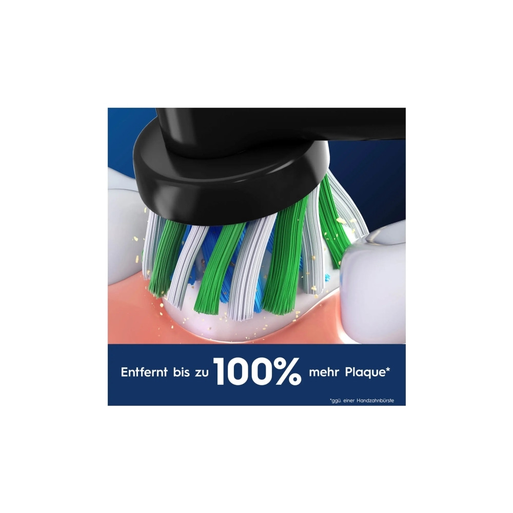 Produktbild för Oral-B CrossAction , 4 styck, Svart, 3 månad (er), Oral-B, L...