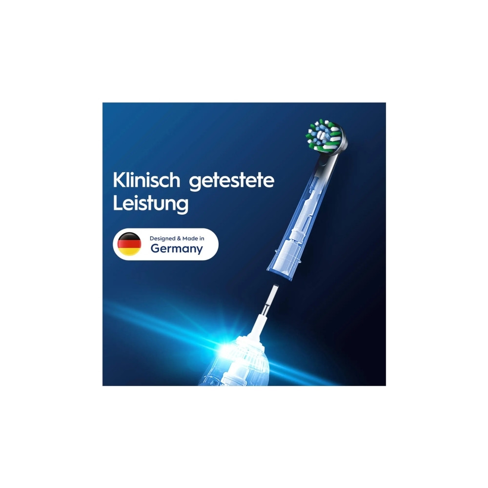 Produktbild för Oral-B CrossAction , 4 styck, Svart, 3 månad (er), Oral-B, L...