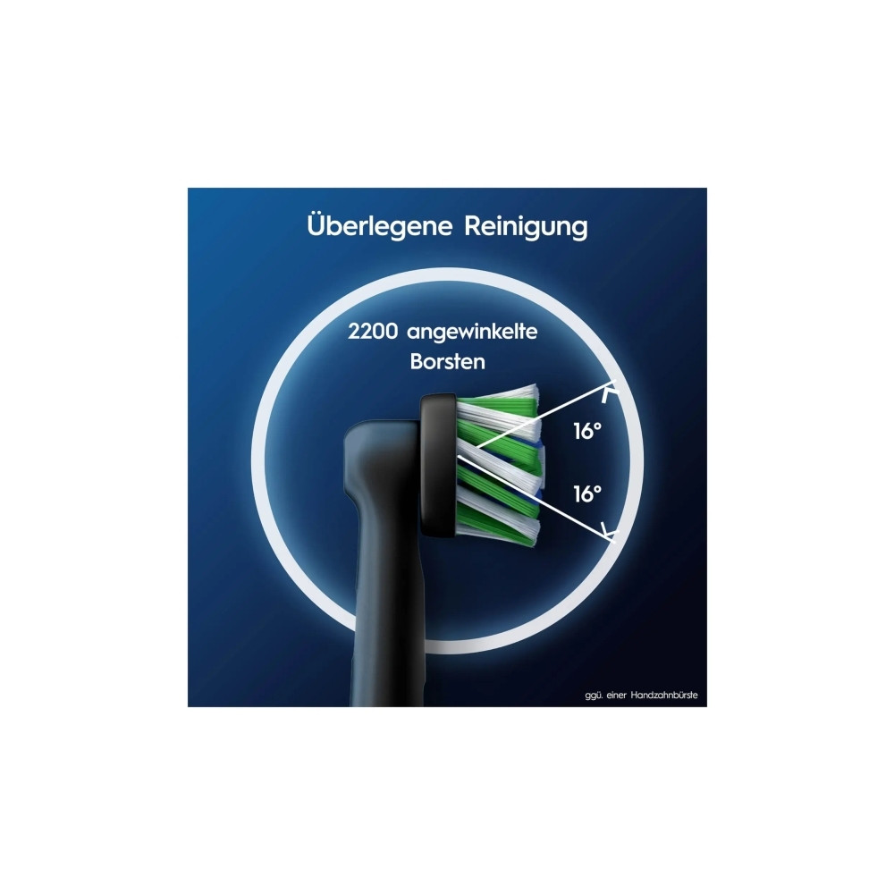 Produktbild för Oral-B CrossAction , 4 styck, Svart, 3 månad (er), Oral-B, L...