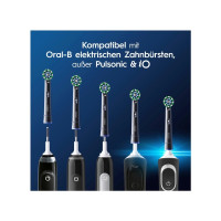 Produktbild för Oral-B CrossAction , 4 styck, Svart, 3 månad (er), Oral-B, L...