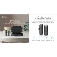 Produktbild för BOYA BY-WM3U - trådlöst mikrofonsystem