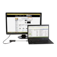 Produktbild för StarTech.com A/V-reseadapter: 3-i-1 DisplayPort till VGA-, DVI- eller HDMI-konverterare - videokort - DisplayPort / HDMI / DVI / VGA - 26.6 m