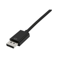 Produktbild för StarTech.com A/V-reseadapter: 3-i-1 DisplayPort till VGA-, DVI- eller HDMI-konverterare - videokort - DisplayPort / HDMI / DVI / VGA - 26.6 m