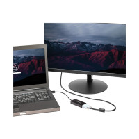 Produktbild för StarTech.com A/V-reseadapter: 3-i-1 DisplayPort till VGA-, DVI- eller HDMI-konverterare - videokort - DisplayPort / HDMI / DVI / VGA - 26.6 m