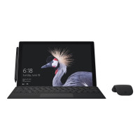 Produktbild för Microsoft Surface Go Type Cover - tangentbord - med pekdyna, accelerometer - brittisk - svart Inmatningsenhet