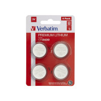 Produktbild för Verbatim batteri - 4 x CR2430 - Li
