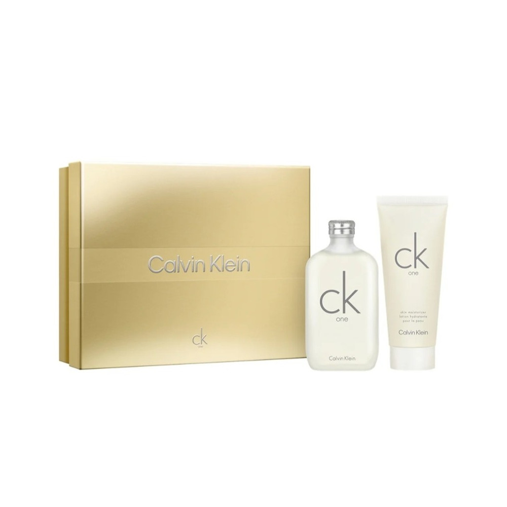 Produktbild för Giftset Calvin Klein Ck One Edt 200ml + Body Lotion 200ml