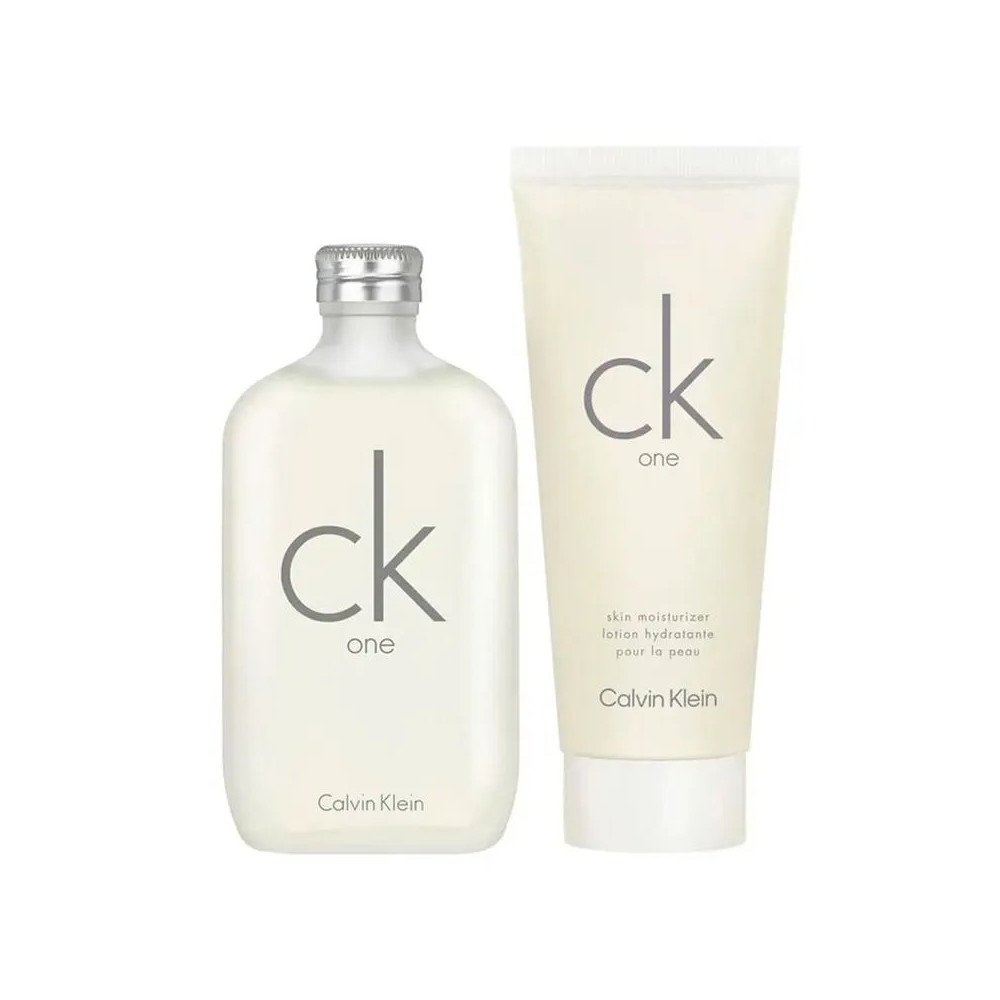 Produktbild för Giftset Calvin Klein Ck One Edt 200ml + Body Lotion 200ml