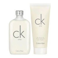 Produktbild för Giftset Calvin Klein Ck One Edt 200ml + Body Lotion 200ml